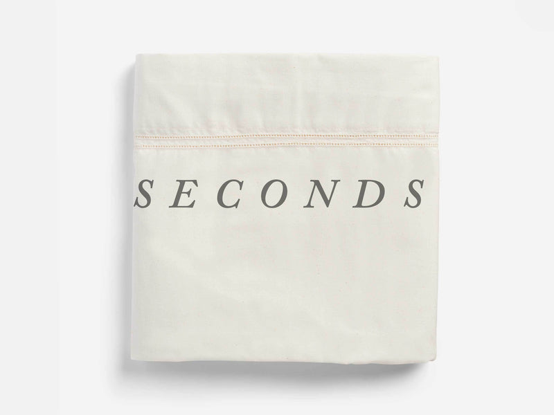Seconds Hemstitched Single Flat Sheets