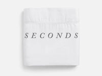 
  
    Seconds Hemstitched Single Flat Sheets
  
