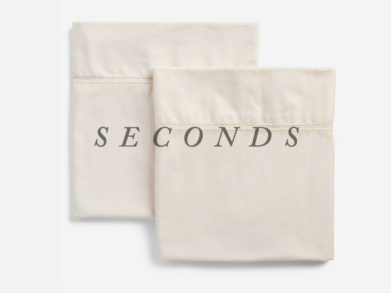 Seconds Hemstitched Pillowcase Sets